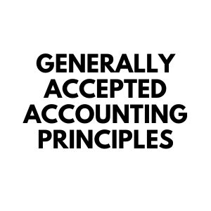 Generally accepted accounting principles