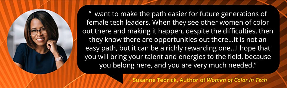 women of color in tech, diversity in tech, susanne tedrick