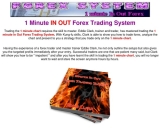 1 minute in out Trading System – Trade Forex with 1 minute chart