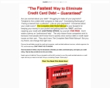 The Fastest Way to Eliminate Credit Card Debt | The Complete Debt Relief Manual